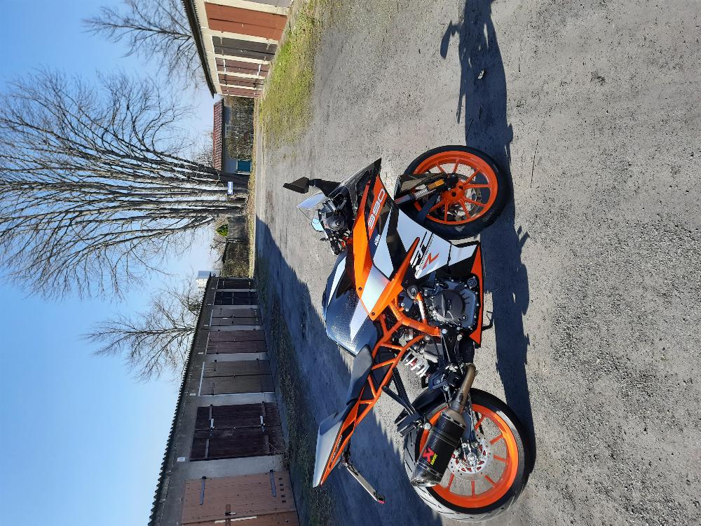 Motorrad verkaufen KTM RC 390 R Ankauf